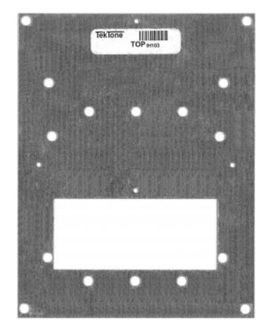 Alpha Communication IH103 Galvanized Steel Mounting Plate