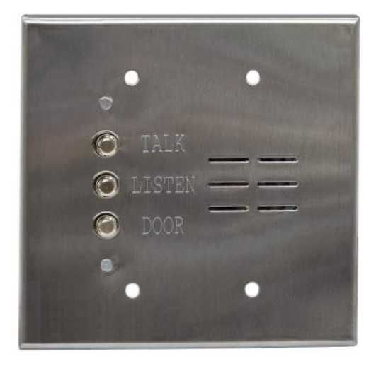 Alpha Communication IS427C 4 Wire Apartment Intercom Station, 2-Gang Flush