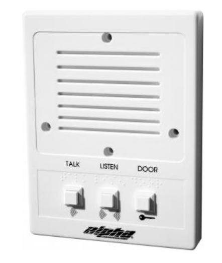 Alpha Communication IS543 Universal Apartment Intercom Station (5/4/3-wire)