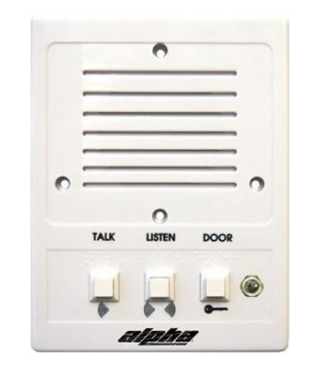 Alpha Communication IS543TS Intercom Station with Listen Toggle Switch