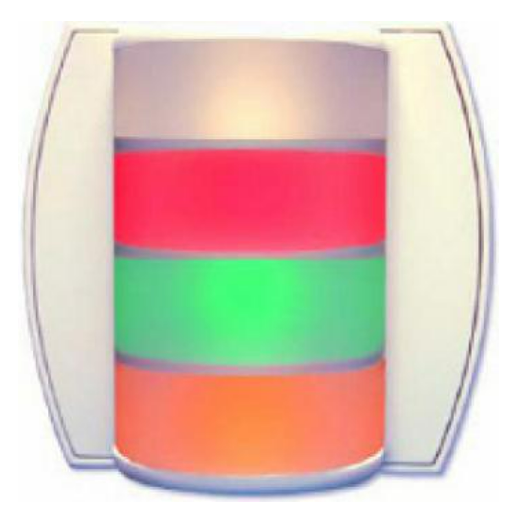 Alpha Communication LI380LED 4 Color LED Corridor Dome Light