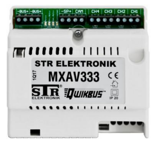 Alpha Communication MXAV333 Qwikbus Intelligent Audio/Video Mixer