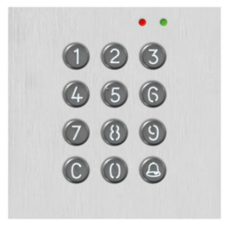 Alpha Communication N3301/AL Aluminum Keypad Module for Access Control