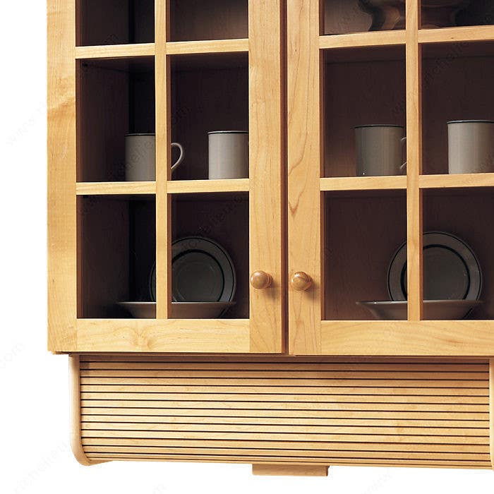 Richelieu 276150 Tambour Appliance Garage - Solid Wood