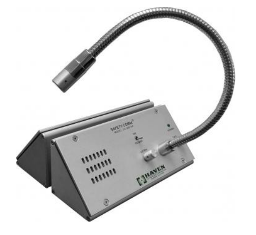 Alpha Communication SC-300 Counter Mount Intercom System with RJ45 Audio Output