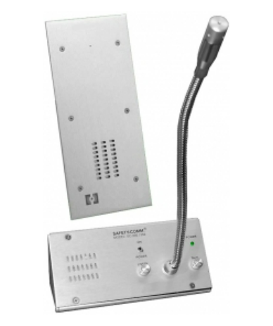 Alpha Communication SC-300RS6 Counter Mount Intercom System