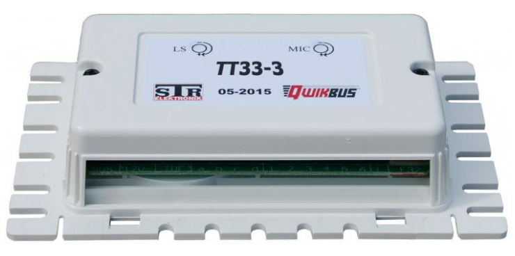 Alpha Communication TT33-3 QwikBUS Panel Speaker/Microphone Unit