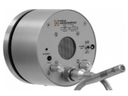 Alpha Communication TTU-1A-X-8 Talk-Thru Communication System with 8" Gooseneck Mic