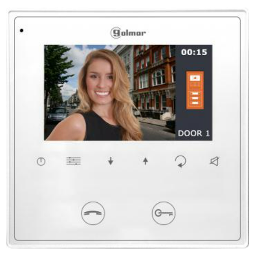 Alpha Communication VESTA2 SE GB2 Color Hand-Free 4.3" Video-Intercom Monitor