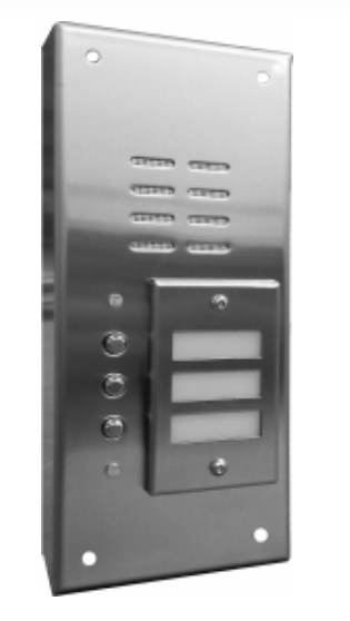Alpha Communication VI644S VIP Series Stainless Steel Economy Style Lobby Panel- Surface