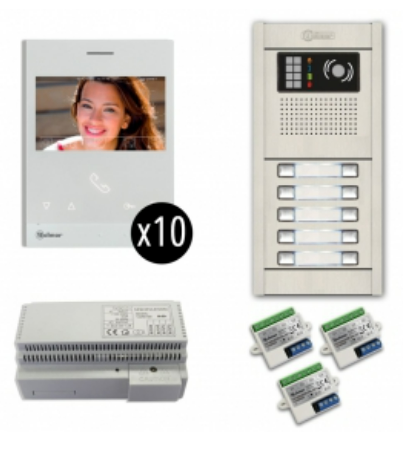 Alpha Communication VKG2/AF Series Video-Intercom Kit- Flush