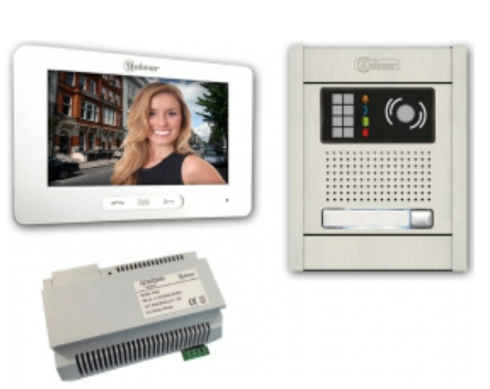 Alpha Communication VKGB2-7/1AF 1-Unit Touchscreen Video-Intercom Kit