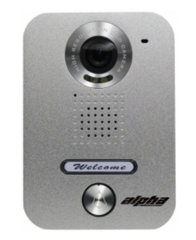 Alpha Communication VR237 1-Button Color Video Door Station