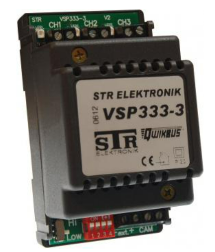 Alpha Communication VSP333-3 3-Video Riser Controller (QwikBUS Series)