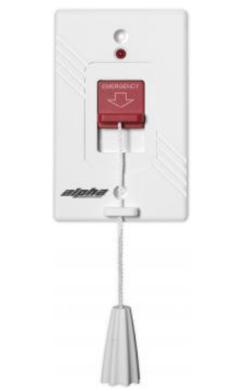Alpha Communication WES555 Wireless Emergency Pull/Push Station (AlphaEcall 200 series)
