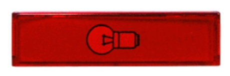 Alpha Communication 10510R Red Plastic Cap for 10520 Button