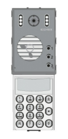 Alpha Communication 1286 Digibus A/V Keypad For St. Steel Panel