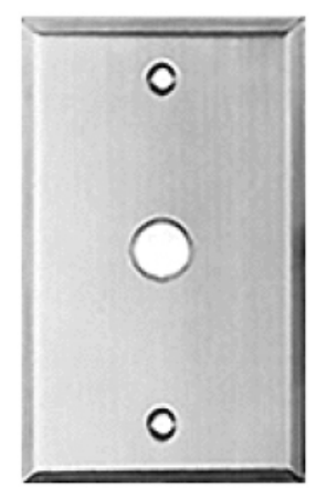 Alpha Communication 147-1 1 Gang St. Steel Plate- 5/8"
