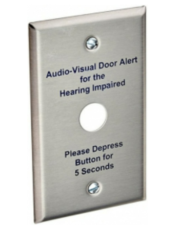 Alpha Communication 147-10 1 St. Steel Plate For Handicap