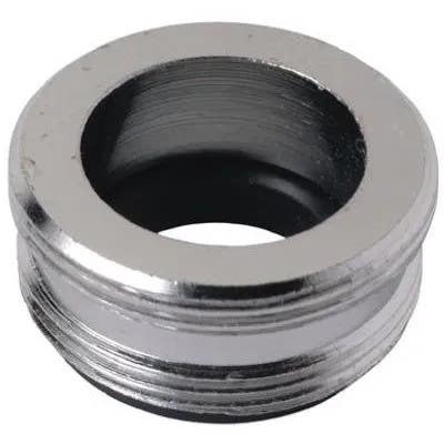 Brass Craft SF0001X Aerator Adapter, Lead-Free Brass, Chrome-Plated, 13/16-In. x 27 MPT x 55/64-In.