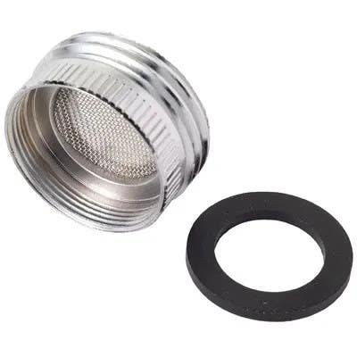 Brass Craft SF0016X Aerator Adapter, Lead-Free, Chrome-Plated Brass, 15/16 x 27 FT x 3/4-In. MHT