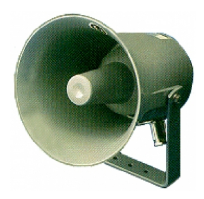 Alpha Communication 306-45 6 Watts Paging Horn- 45 Ohms