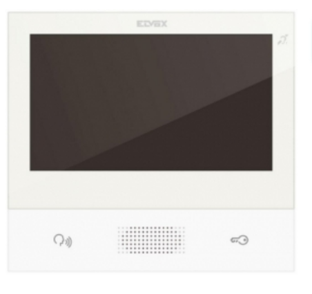 Alpha Communication 40505 7" Color Monitor-White-2W