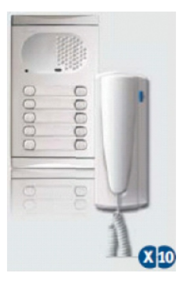 Alpha Communication 4210/AL 10 Way Stadio Intercom Kit