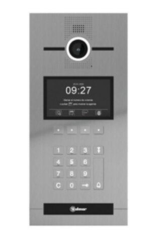 Alpha Communication 6502/G G+ Color Video Panel- Aluminum