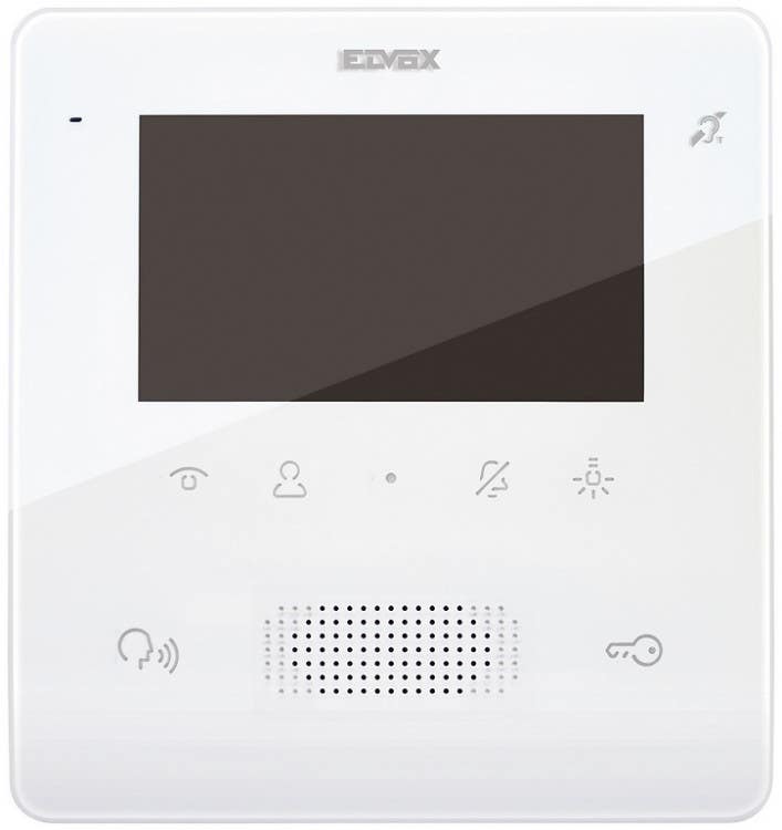 Alpha Communication 7558 2W Digibus Color Monitor- White