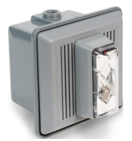 Alpha Communication 868-STR-AQ 24VDC Outdoor Strobe with Horn