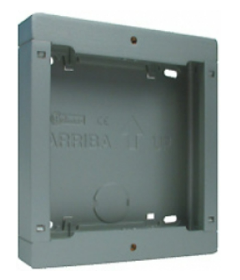 Alpha Communication 881/AL Slim Surface Backbox