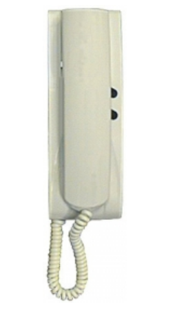 Alpha Communication 8875 5 Wire Wall Handset- White