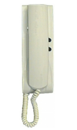 Alpha Communication 8877 Twisted Pair  Handset- White