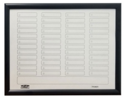 Alpha Communication A-4448-1 48 Zone Annunciator- Red Led