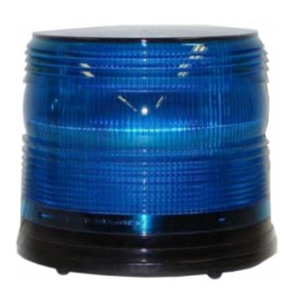 Alpha Communication ABLBBS Replacement Blue Beacon with Strobe Unit