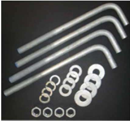 Alpha Communication ABLTMHN Tower Mounting Hardware- New Pad