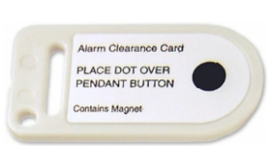 Alpha Communication ACC500K Wireless Pendant Alarm Clearance/Reset Cards- 10 pack