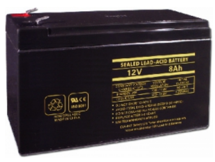 Alpha Communication BA128 12Vdc Rechargeable Battery -8.0 A/H