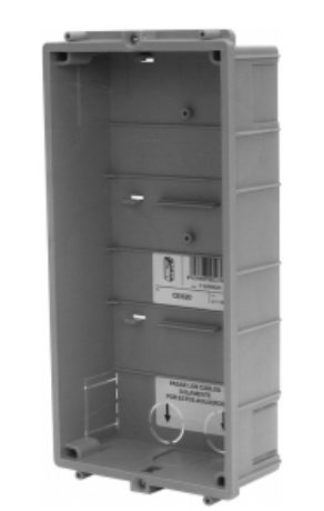 Alpha Communication CE620 GB2 Flush Back Box, 2-Module