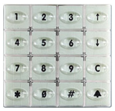 Alpha Communication COM Access Code Module- Lighted