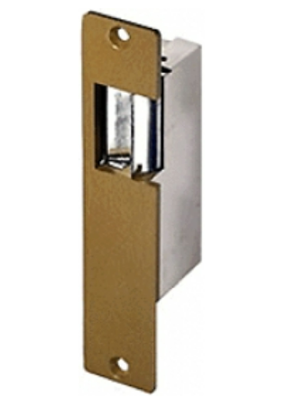 Alpha Communication DO-001RS-12VDC 12Vdc Fail Safe Door Strike- Brass