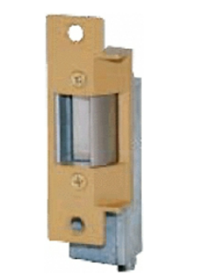 Alpha Communication DO-012RS-24VDC 24Vdc Fail Safe Door Strike- Brass