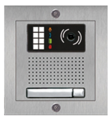 Alpha Communication EPGB2/1S 1-Button Color Video Entry Add-On Panel- Stainless Steel