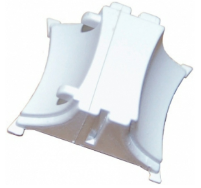 Alpha Communication HRC3000W White Plastic Handset Clip