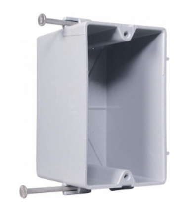 Alpha Communication IH301P 1 Gang Plastic Flush Handy Box