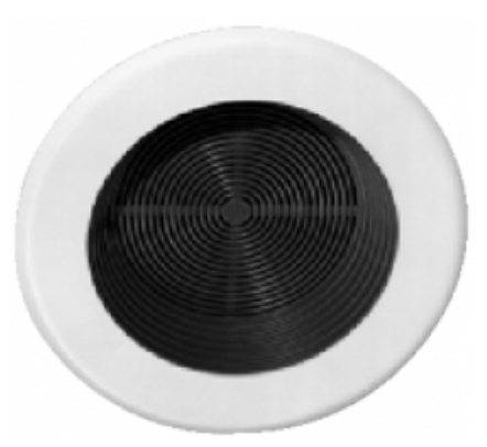 Alpha Communication LF4/5CWX Ceiling Speaker Grille With Ring