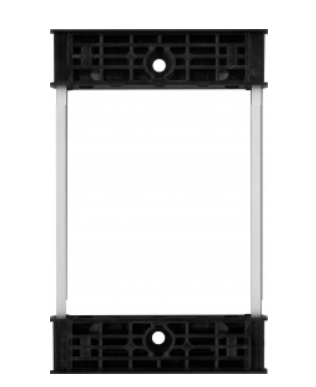 Alpha Communication N6001/AL GB2 Aluminum Frame for One Module