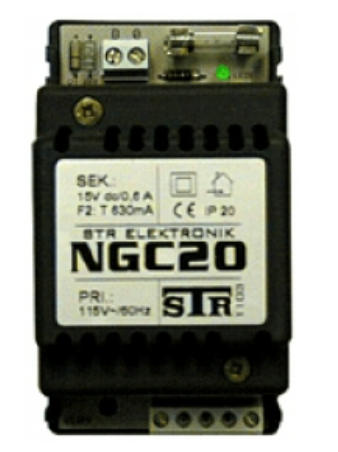 Alpha Communication NGC20 15Vdc Cam. Power Supply- Non Ul Listed