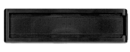 Alpha Communication NH600BK Nameholder Base & Cover- Black